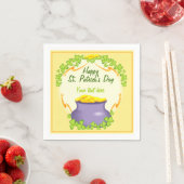 Irish Pot of Gold Napkins Serviette (Beispiel)