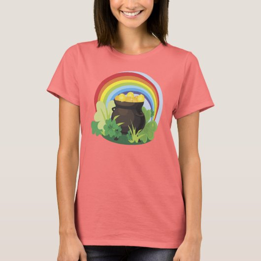 Irish Pot of Gold T - Shirt (Vorderseite)