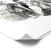 Irish Potato Famine, 1847 Poster (Ecke)