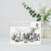 Irish Potato Famine, 1847 Postkarte (Stehend Vorderseite)