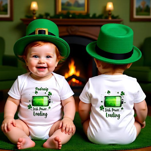 Irish Power… Loading Baby Strampler