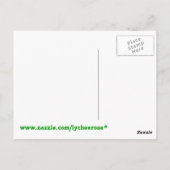 Irish Prayer Postkarte (Rückseite)