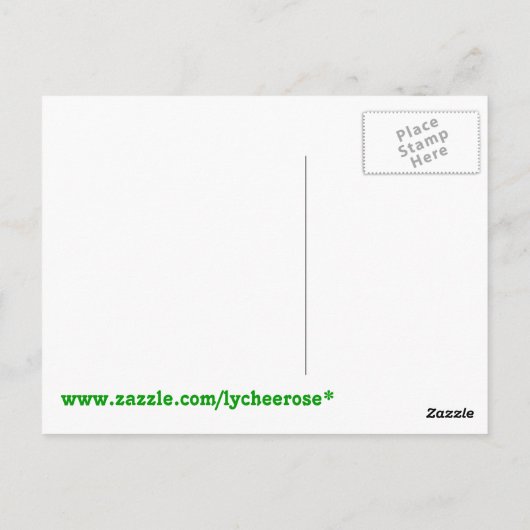 Irish Prayer Postkarte (Rückseite)