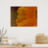 Irish Prayer Print Poster (Küche)