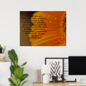 Irish Prayer Print Poster (Heimbüro)