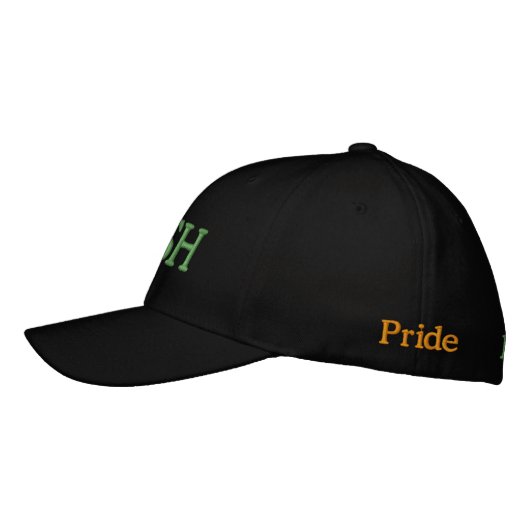 Irish Pride bestickte Hat 1b Bestickte Kappe (Links)