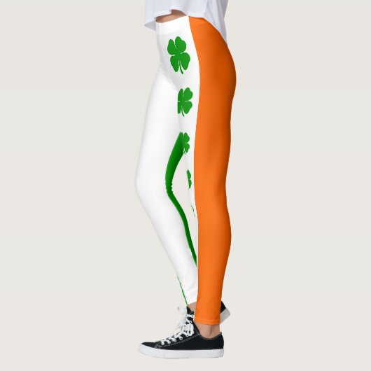 [Irish Pride] Kleeblatt Leggings (Links)