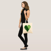 Irish Pride Kleeblatt Tote Bag - St. Patrick's Day Tragetasche (Vorderseite (Model))