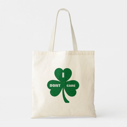 Irish Pride Kleeblatt Tote Bag - St. Patrick's Day Tragetasche (Rückseite)