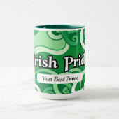 Irish Pride Knot Mug Custom Tasse (Zentrum)