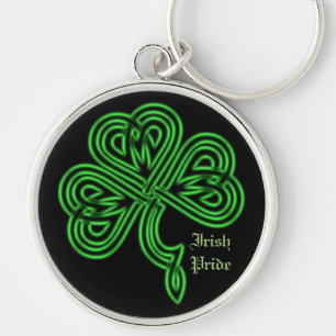 Irish Pride Lucky Celtic Kleeblatt Schlüsselkette Schlüsselanhänger
