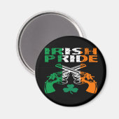 Irish Pride Magnet (Vorderseite/Rückseite)