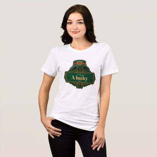 Irish pride st patricia day Tri-Blend shirt (Vorderseite voll)