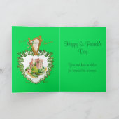 Irish Pride St. Patrick's Day Blarney Castle Karte (Innenseite)