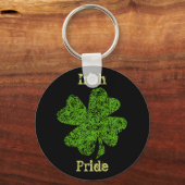 Irish Pride St. Pattys Tag Schlüsselkette! Schlüsselanhänger (Vorderseite)