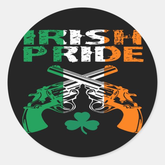 Irish Pride Sticker (Vorderseite)