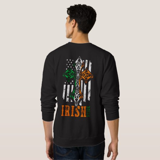 Irish Pride Sweatshirt (Schwarz voll)