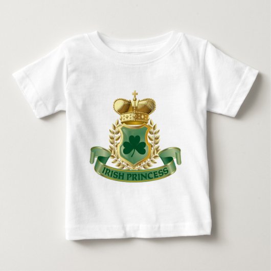 Irish Princess Baby T-shirt (Vorderseite)
