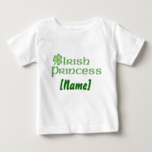 Irish Princess Baby T-shirt (Vorderseite)