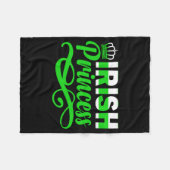 Irish Princess Fleecedecke (Vorderseite (Horizontal))
