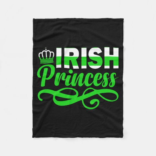 Irish Princess Fleecedecke (Vorderseite)