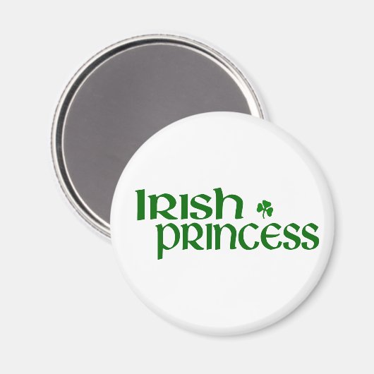 Irish Princess Magnet (Vorderseite/Rückseite)