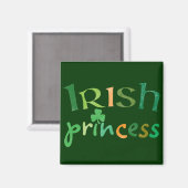Irish Princess Magnet (Vorderseite/Rückseite)