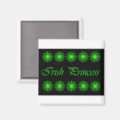 IRISH PRINCESS-Magnet Magnet (Vorderseite/Rückseite)