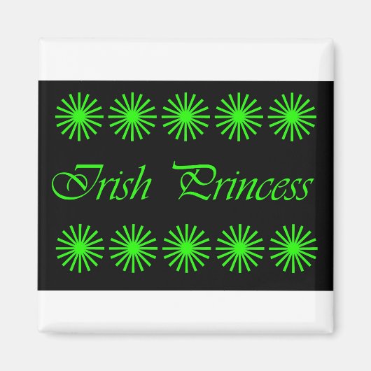 IRISH PRINCESS-Magnet Magnet (Vorne)