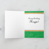 Irish Princess Personalisiert Card Karte (Innenseite)