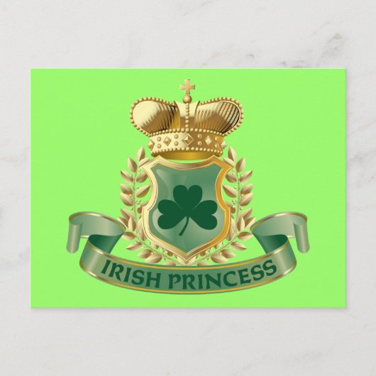 Irish Princess Postkarte (Vorderseite)