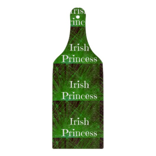 Irish Princess Sparkle Schneidebrett (Vorderseite)