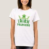 Irish Princess St. Patrick's Day T - Shirt (Vorderseite)