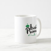 Irish Princess Women St Patrick's Day Script Kaffeetasse (VorderseiteRechts)