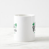 Irish Princess Women St Patrick's Day Script Kaffeetasse (Mittel)