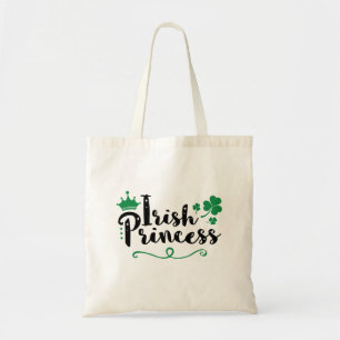 Irish Princess Women St Patrick's Day Script Tragetasche