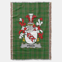 Irish Prior Coat of Arms Familienwappen Irland Decke