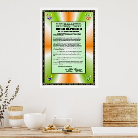 IRISH PROLOMATION POSTER (Küche)