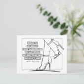 Irish Proverb Coloring Postcard Postkarte (Stehend Vorderseite)