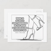 Irish Proverb Coloring Postcard Postkarte (Vorne/Hinten)