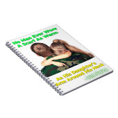 Irish Proverb - Kein Mensch hatte je einen Scarf a Notizblock (Rechte Seite)