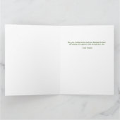 Irish Proverb on St Patrick's Day Card Karte (Innenseite)