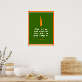Irish Proverb Poster (Küche)