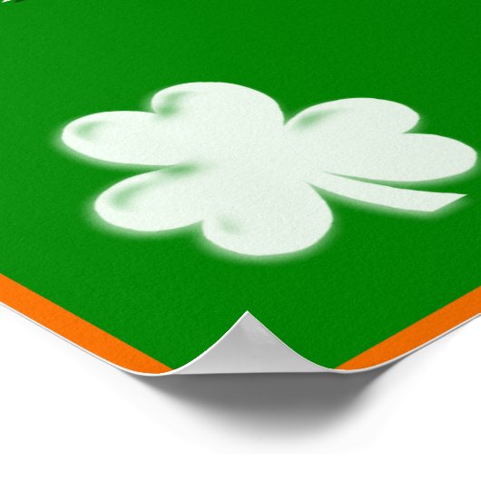 Irish Proverb Print Poster (Ecke)