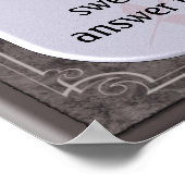 Irish Proverb — Print Poster (Ecke)