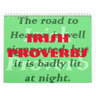 Irish Proverbs Kalender
