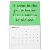 Irish Proverbs Kalender (Mär 2027)