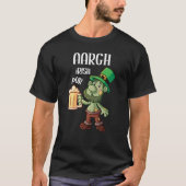 Irish Pub Aargh Patricks Day T-Shirt (Vorderseite)