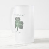 Irish Pub Bar Mattglas Bierglas (Vorderseite Links)