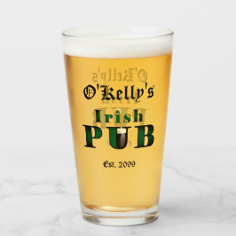 Irish Pub Bar Tavern Beer Pint Glasses Glas